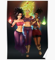 Dragon Ball Super - Caulifla, Kefla, Kale Poster