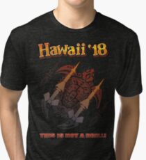 Hawaii Missile Attack '18 Tri-blend T-Shirt