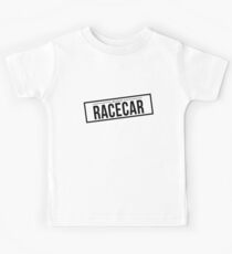 slap - because racecar Kids Tee
