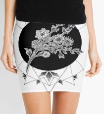 Geometric Garden Mini Skirt