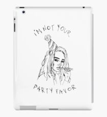 i'm not your party favor iPad Case/Skin