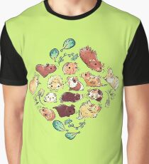 Guinea Pig Diamond Graphic T-Shirt