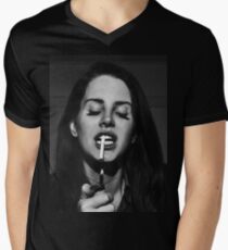 Lana Del Rey Men's V-Neck T-Shirt