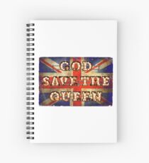 God save the Queen - GB Spiral Notebook