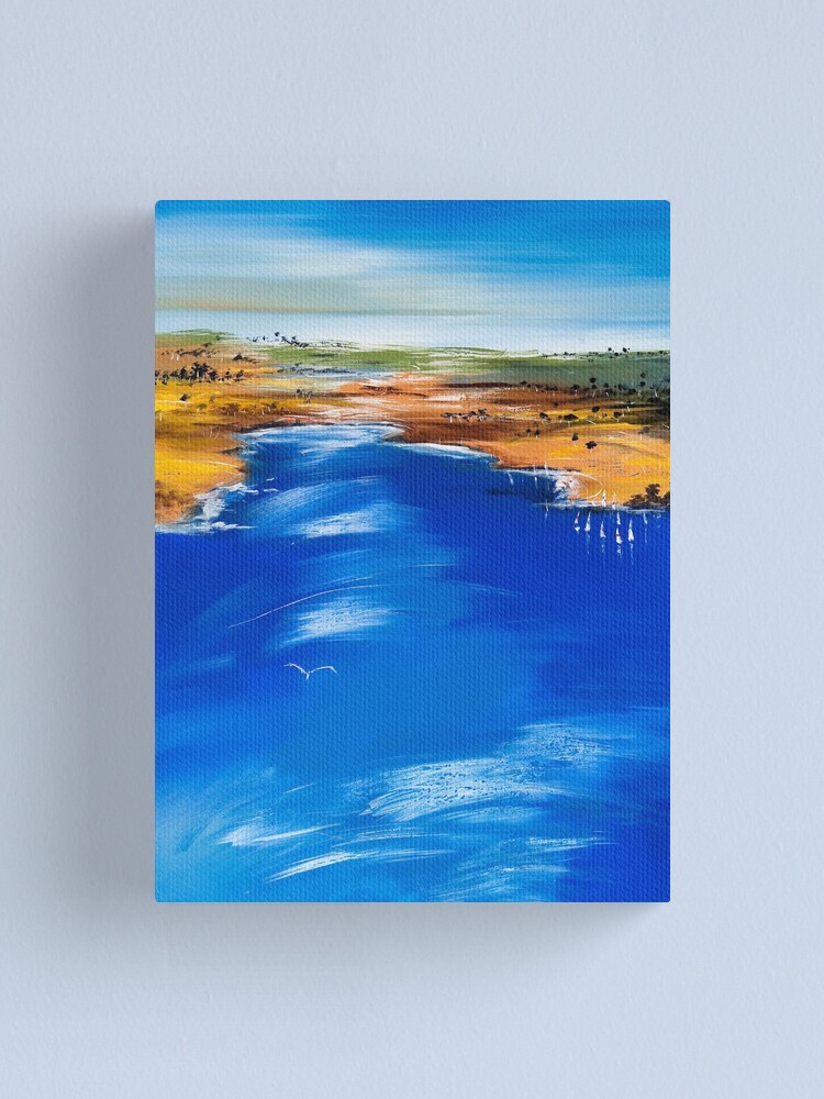 Alternate view of SUNDAY SAILING Canvas Print