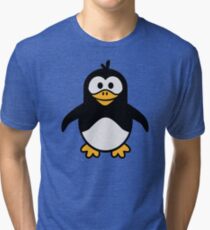 Comic penguin Tri-blend T-Shirt
