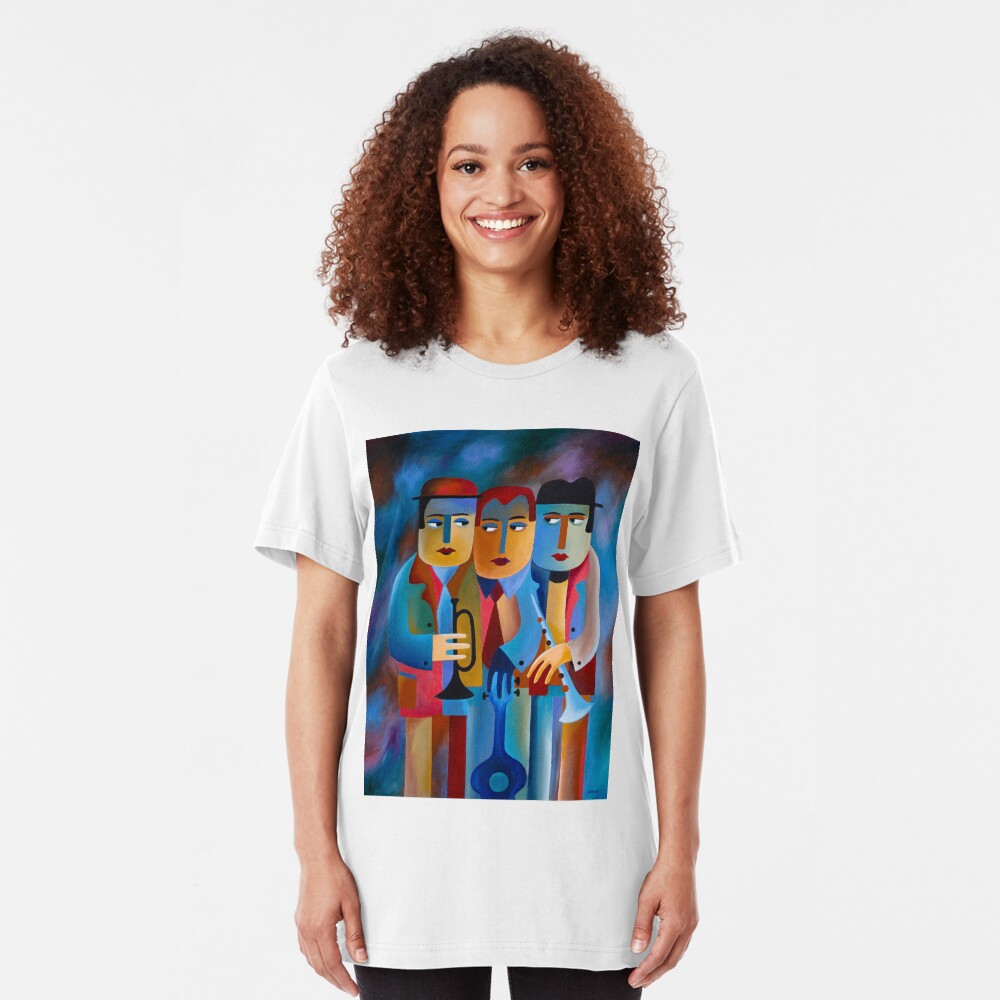 THREE MUSICIANS Slim Fit T-Shirt