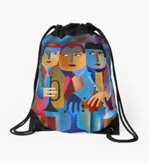 THREE MUSICIANS Drawstring Bag