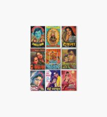 Vintage Bollywood Pattern Art Board Print