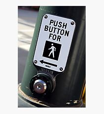 Crosswalk Photographic Print