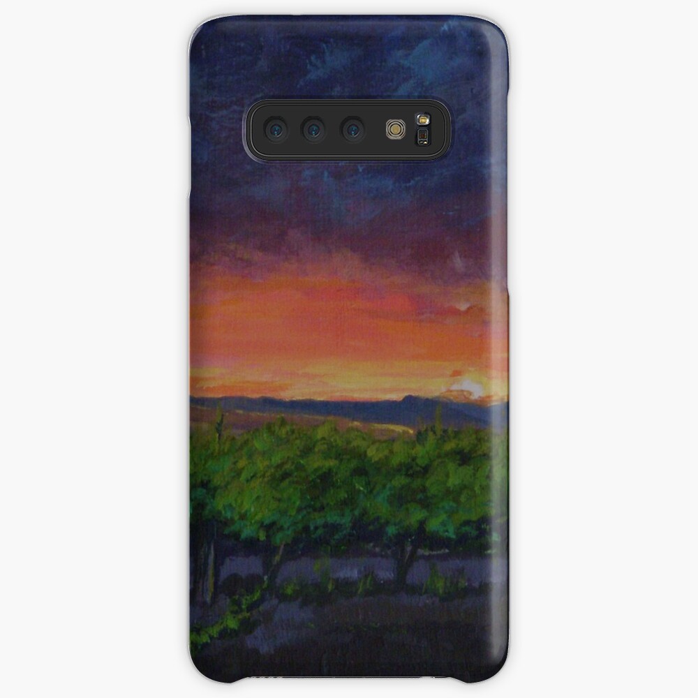 Vineyards at Sunset Case & Skin for Samsung Galaxy