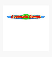 Coolmath games Photographic Print