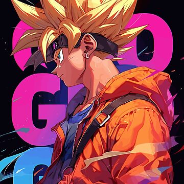 Dragon Ball Son Goku Art Board Print by NameYourWorld