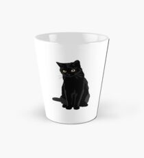 Schwarze Katze Tasse (groß)