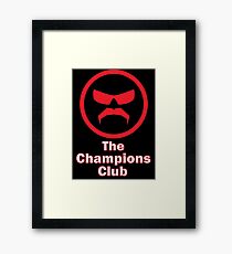 The Champions Club Framed Print