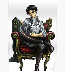 Kapitän Levi Poster