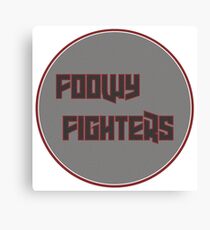 Foo Fighters Parody Canvas Print