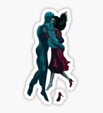 The shape of water Sticker