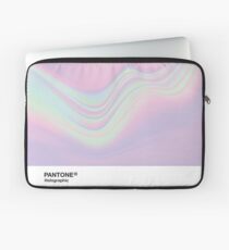 HIPAB - holographischer schillernder Pantone-ästhetischer Hintergrund Laptoptasche