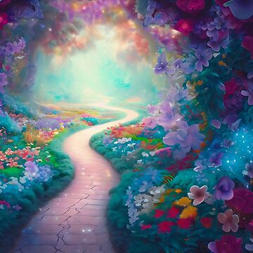 Artwork thumbnail, The Flower Path  by cokemann