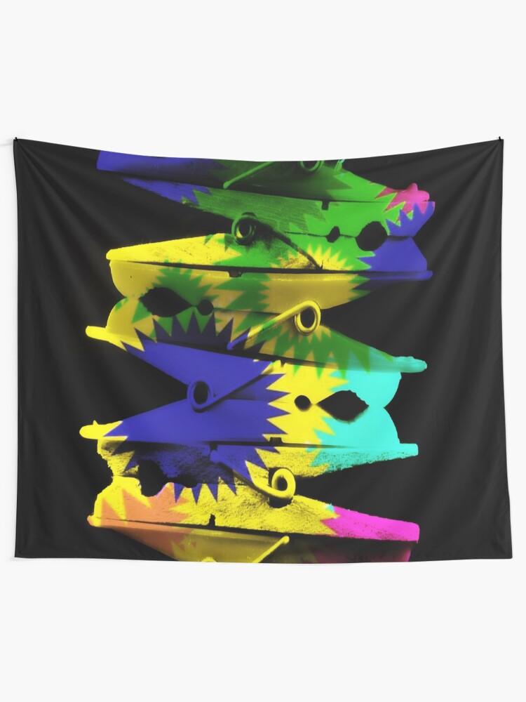 Alternate view of Let's Hang Out Together! Tapestry