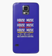 Funda/vinilo para Samsung Galaxy CASA DE MÚSICA EN MI DISEÑO DEL CORAZÓN