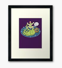 I dook you Bucky-bookoo Framed Print
