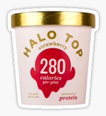 Halo Top Sticker
