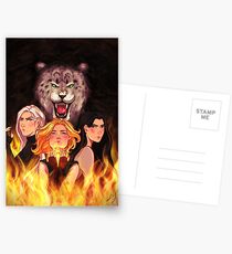 The Women of Throne of Glass Postcards
