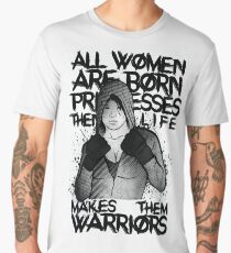 WOMAN FIGHTER Men's Premium T-Shirt