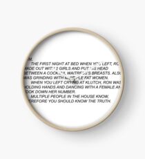 Jersey Shore Clock