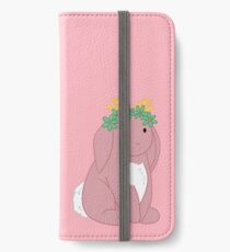 Pink Spring Festival Jackalope iPhone Wallet/Case/Skin