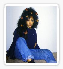 butterfly sza Sticker