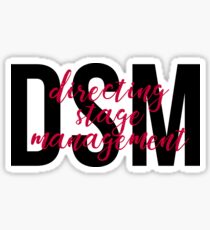 Directing Stage Management Sticker
