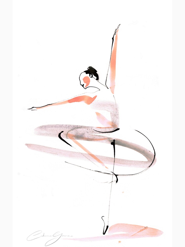 Ballet Dance Drawing by CatarinaGarcia