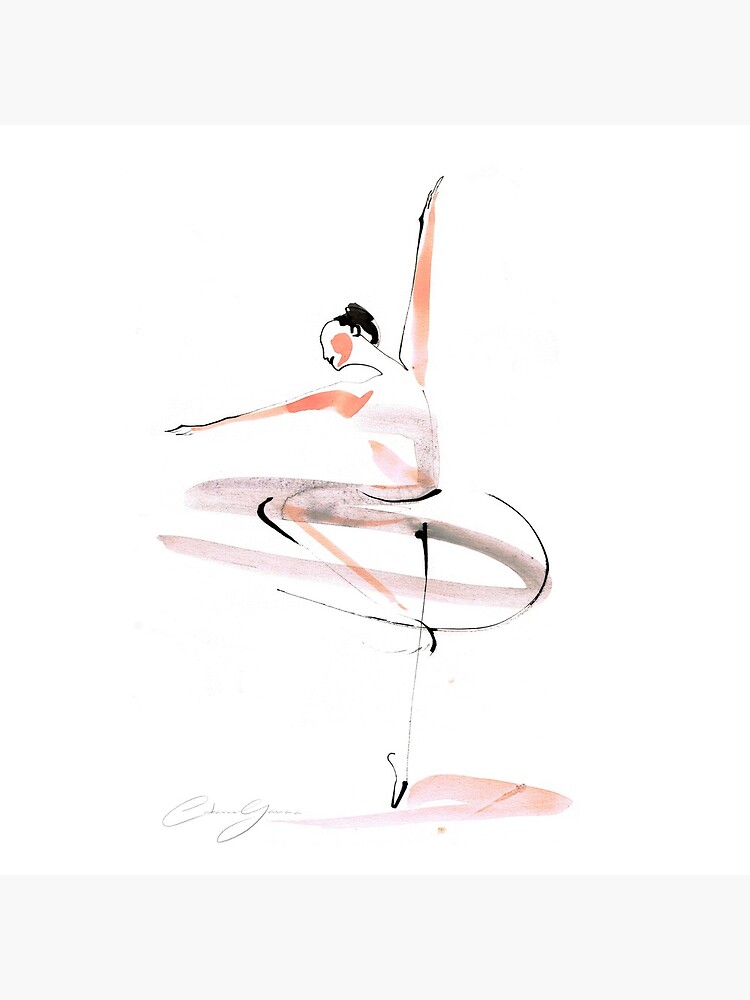 Ballet Dance Drawing by CatarinaGarcia