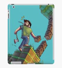 Minecraft Animation Tree Cutter iPad Case/Skin