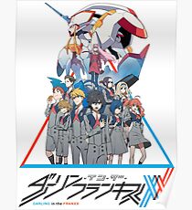 Póster Cariño en el FranXX