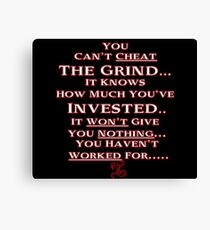 The Grind Canvas Print