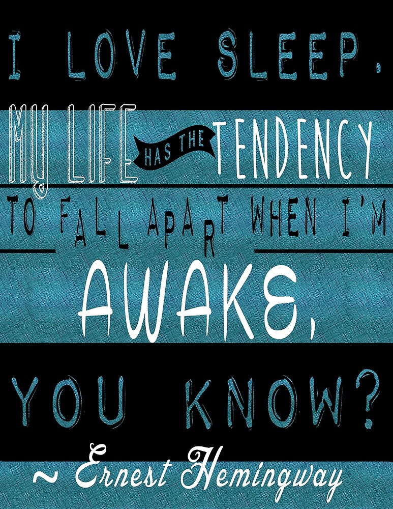 Ernest Hemingway Zitate Von Riphanshop Redbubble