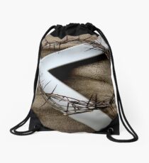 Crucifix Drawstring Bag