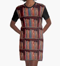 Minibibliothek ~ der klassischen Bücher T-Shirt Kleid