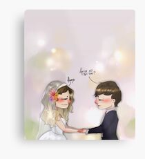 #wedding Metal Print