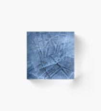 Cracked Ice Acrylic Block
