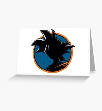 Goku Dragon Ball Z Greeting Card