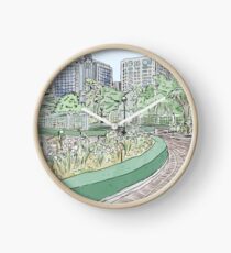 Ilsan Lake Park, Korea Clock