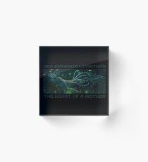 Sea Emperor - The Heart Of A Mother Acrylic Block