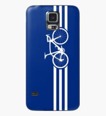 Bike Stripes White x 3 Case/Skin for Samsung Galaxy