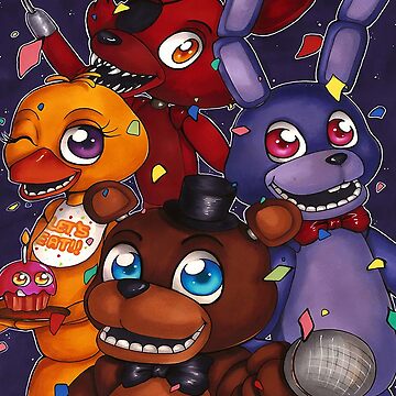 Five Nights At Candys Art Board Print for Sale by gosaide4