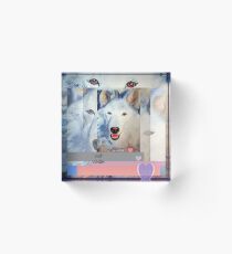 Wolf Wisdom Acrylic Block